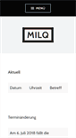 Mobile Screenshot of milq.de
