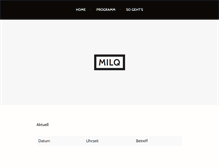 Tablet Screenshot of milq.de